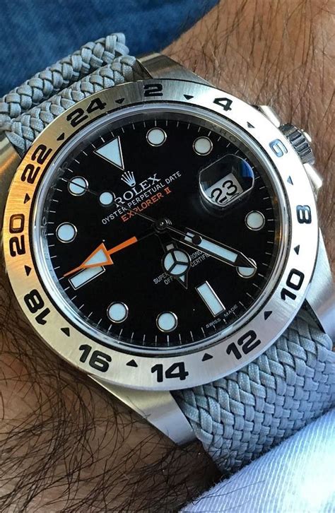 rolex explorer 2 perlon|Rolex explorer 2.